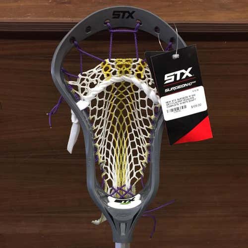 New Hand Strung STX Surgeon 10 500 Complete w/Stallion 9075 Shaft & Throne Fiber 2 Iroquois
