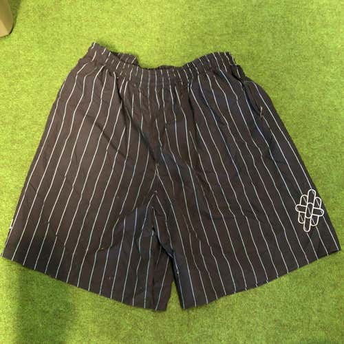 New! Foger’s Island Lacrosse Shorts, XXL, OT, Black And White