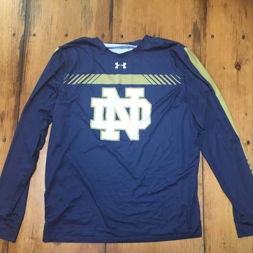 2018 Notre Dame Long Sleeve Warmup Jersey