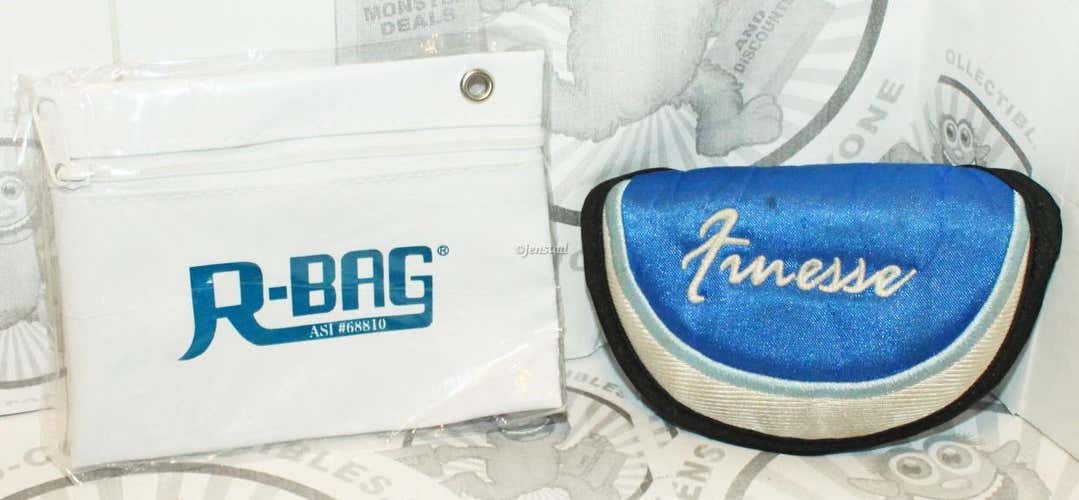 FINESSE GOLF PUTTER COVER & R-BAG POUCH ACCESSORY