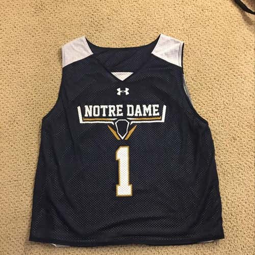 Notre Dame Team Issue Blue And White Pinnie