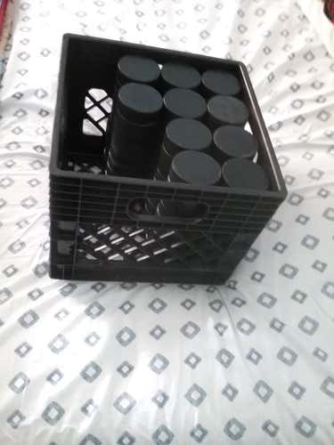 MEMORIAL DAY DEAL ! 100 HOCKEY PUCKS + A bunch of other training pucks MILKCRATE INCLUDED!!!