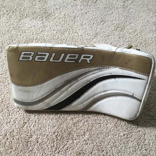 Used Bauer Rx4 Junior Goalie Blocker
