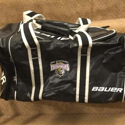 NH Jr Monarchs Pro stock Bauer Duffel bag