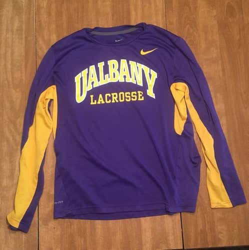 Albany Team Issued Nike Dri-Fit Long Sleeve - Size Large