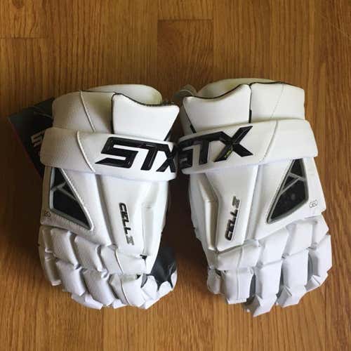White STX Cell IV Gloves - Brand New