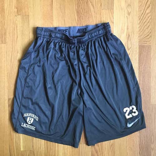 Harvard Lacrosse #23 Nike XL Shorts - Team Issued