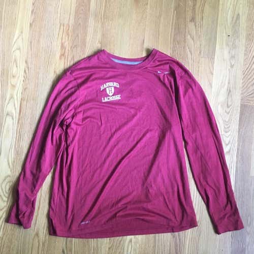 Harvard Lacrosse #23 Nike XL Shooting Shirt - Team Issued