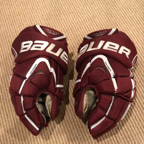 BAUER X7.0 SE Maroon Gloves -14”
