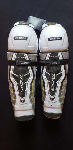 New CCM Ultra Tacks Shin Pads Senior