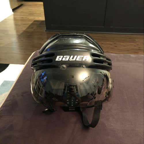 Bauer Helmet With Tinted Visor