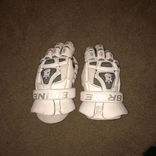 Slightly Used Brine King IV Lacrosse Gloves