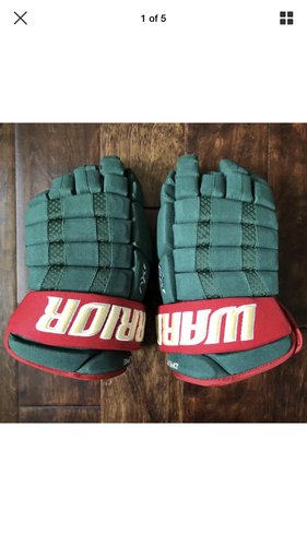 Pro Stock Warrior Dynasty AX1 Gloves Minnesota Wild Dalpe 14”
