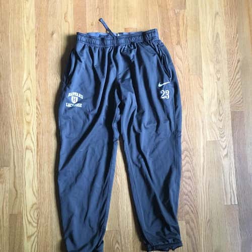 Harvard Lacrosse #23 XL Nike Sweats - Team Issued