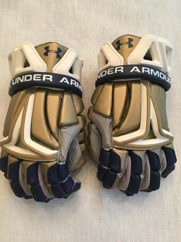 Notre Dame Team-issued Under Armour BioFit Gloves (NEW)