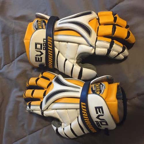 Game Used Georgia Swarm Evo Pros, Palm Cuts