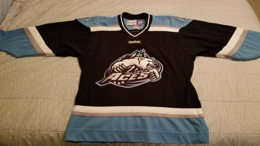 Reebok Authentic Alaska Aces Jersey Large