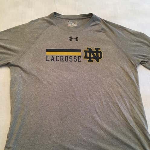 Notre Dame Lacrosse Team-issued Shooter Shirt