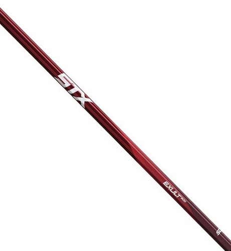 New STX Women's Exult SC-TI Exult 500 SC TI Lacrosse Shaft Red - Straight Shaft