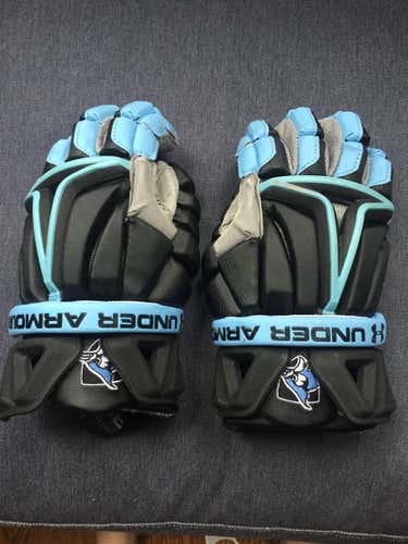 Hopkins game worn UnderArmour black gloves