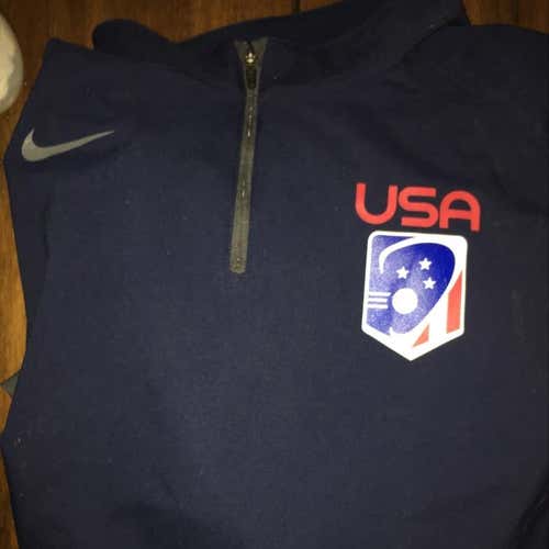 Team USA Lacrosse 3/4 ZIP Jacket Negotiable