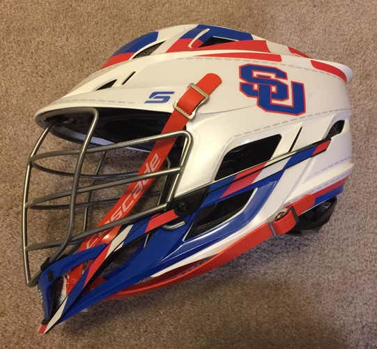 Team Issued Syracuse Throwback Cascade S Helmet Adult