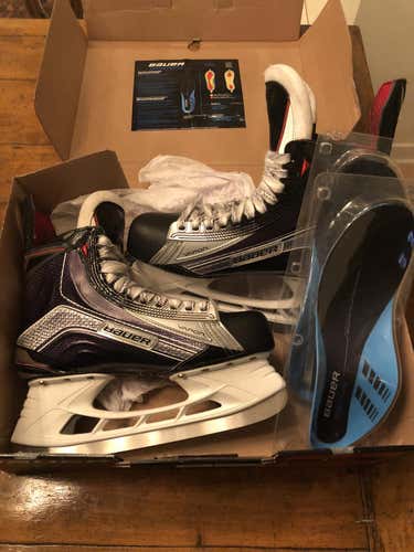 New Bauer 1X Hockey Skates Size 10.5EE