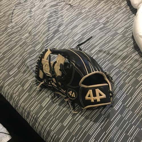 Black And Tan 44 Pro Kip Leather Outfield/Pitching Glove