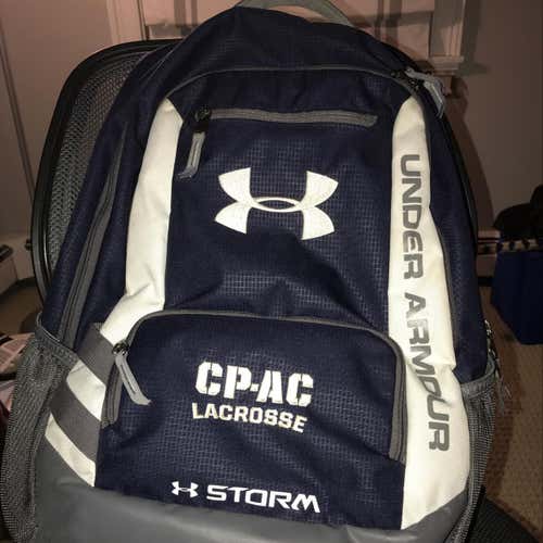 Navy Blue UA Chelsea Piers Lacrosse Backpack