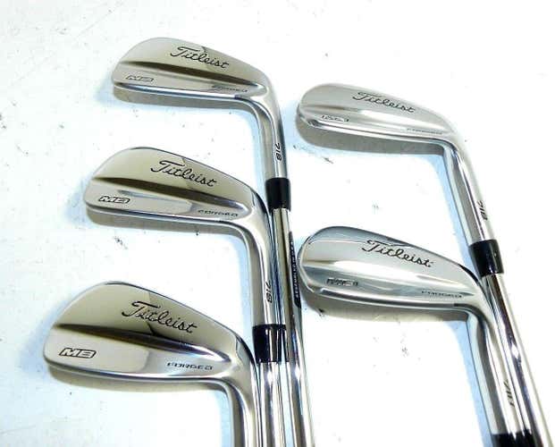 Titleist 718 MB Irons 6-PW RH Dynamic Gold X100 Extra Stiff +1" MINT