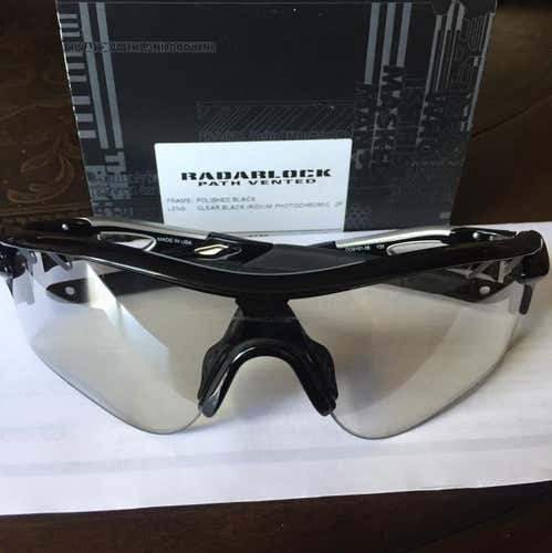 Oakley RadarLock Polished Black/ Photochromic Sunglasses