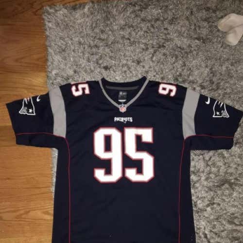 Nike Chandler Jones Patriots Jersey