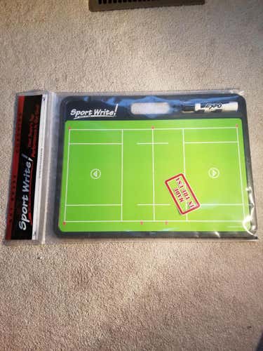 New Sport Write Lacrosse Dry Erase Board