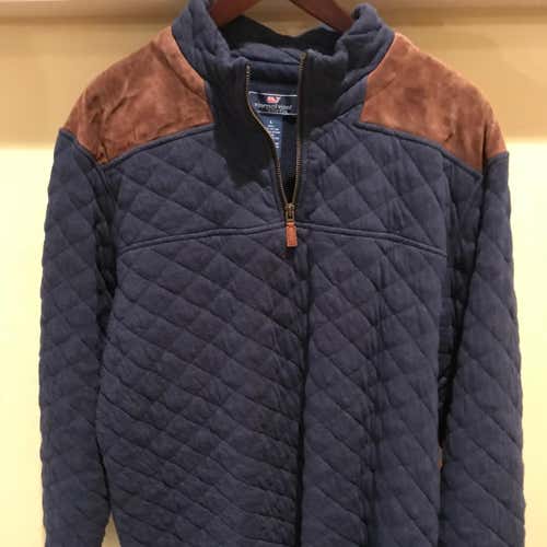 Vineyard Vines Quilted Leather Shep Shirt