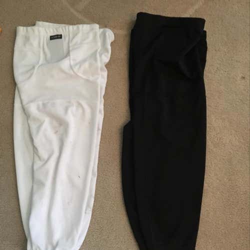 Blacks And White Reebok Edge Socks Together