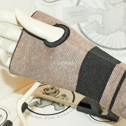 WRIST COMPRESSION ZIPPERED SUPPORT BAMBOO & MAGNET THERAPY ADULT ONE SIZE NEW