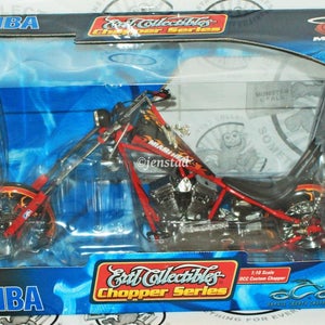 MIAMI HEAT BASKETBALL DIECAST MOTORCYCLE ERTL NBA 1:10 SCALE OCC CHOPPER 2005