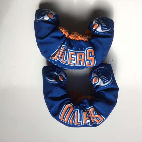 New Pro Stock Edmonton Oilers Skates Soakers/Guards