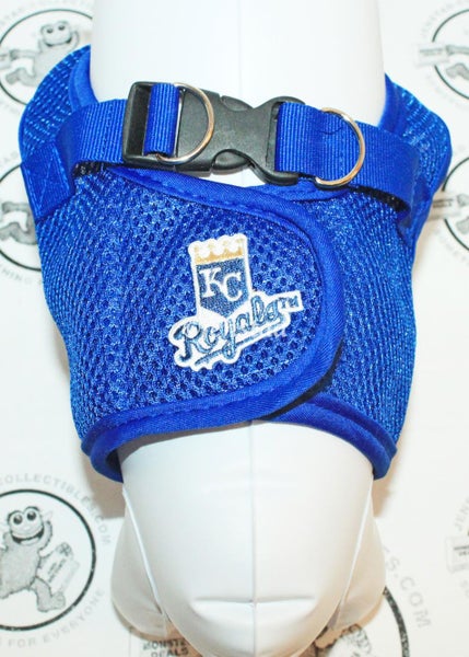 Small Breed Dog Vest Harness. Kansas City Royals Dog Vest 