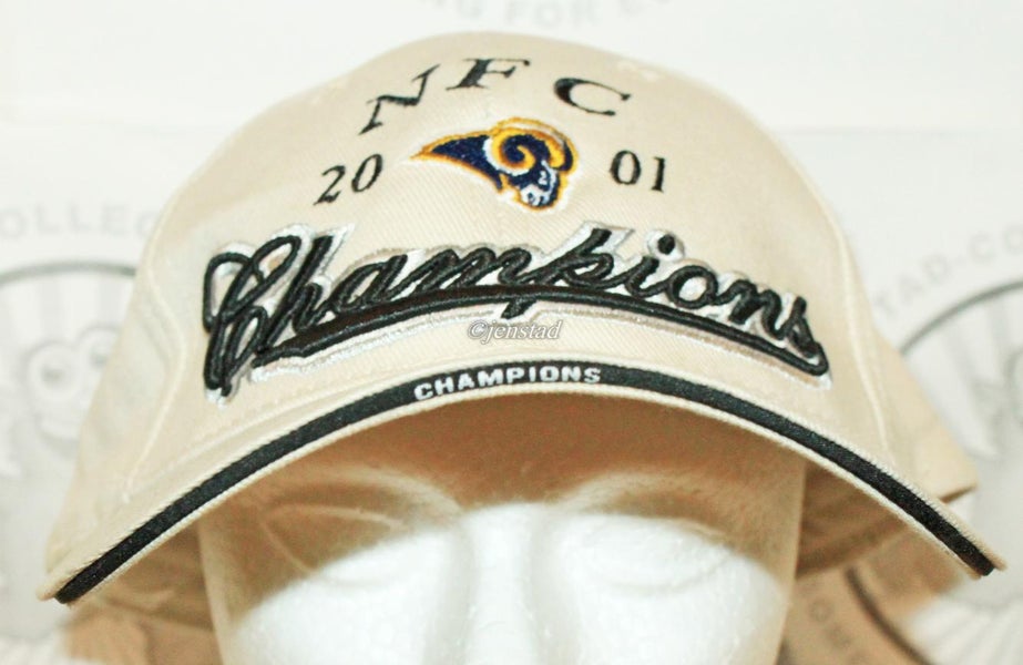 St. Louis Rams 2001 NFC Champions Hat NFL Game Day New with Tags Nwt Football