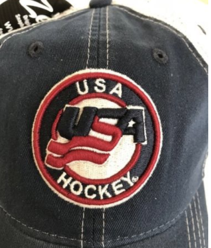 Zephyr USA Hockey "Stamp" Adjustable Snapback Cap / Hat