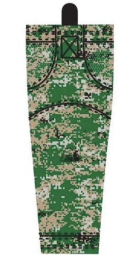 Reebok Edge SX100 Camouflage Pattern Ice Hockey Socks