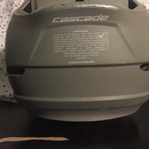 Lightly Used CascCPX-r Lacrosse Helmet Size Fits All,CHLH2 Size Medium
