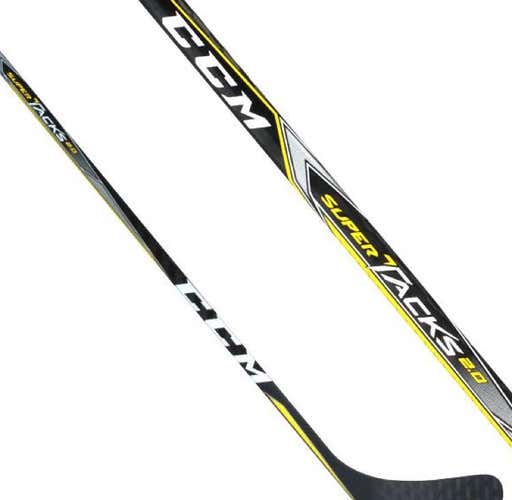 CCM Super Tacks 2.0 Stick - Pro Stock - Left - 95 Flex - P90 Curve