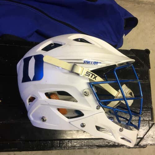 Duke Issued White Stallion