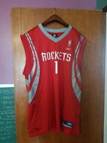 Vintage Reebok Rockets Tracy McGrady jersey