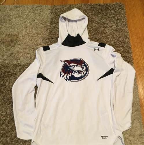 Brewster Academy Basketball Team Issued Under Armour Dryfit Hoodie Medium