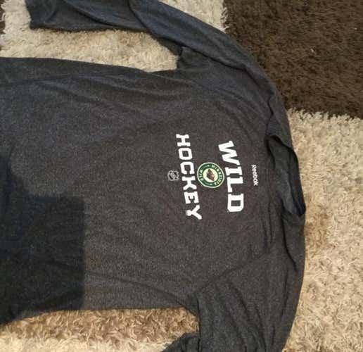 Minnesota Wild Reebok Dryfit Longsleeve