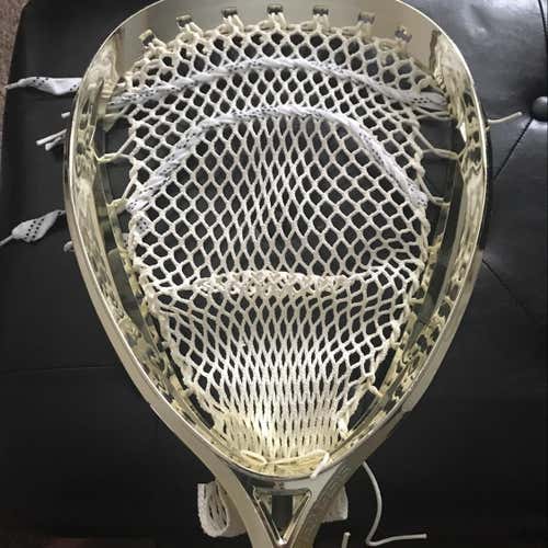 Warrior Nemesis Goalie Head Gold Chrome Brand New Limited Edition
