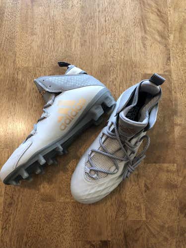 New Adidas Silver and Gold Cleats